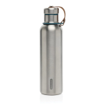 Garrafa térmica de aço inoxidável com pega Black+Blum 750 ml cor turquesa terceira vista