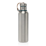 Garrafa térmica de aço inoxidável com pega Black+Blum 750 ml cor turquesa quarta vista