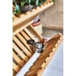 Garrafa térmica grande de aço inoxidável Black+Blum 850 ml cor cor-de-laranja