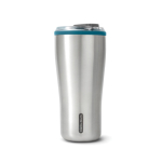 Copo térmico de aço inoxidável com antigotas Black+Blum 600 ml cor turquesa terceira vista