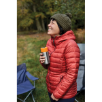 Copo térmico de aço inoxidável antigotas Black+Blum 340 ml cor cor-de-laranja