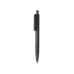 Caneta ecológica com design geométrico, tinta azul Dokumental® cor preto