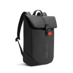 Mochila multiusos com tecido hidrorresistente e aba PC 16'' cor preto décima vista