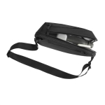 Bolsa tiracolo multiusos com design antirroubo para tablet 8'' cor preto vista décima quinta