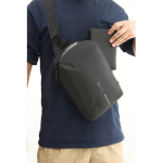 Bolsa tiracolo multiusos com design antirroubo para tablet 8'' cor preto vista décima sexta
