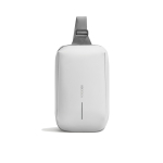 Bolsa tiracolo multiusos com design antirroubo para tablet 8'' cor branco-sujo