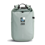 Mochila antirroubo hidrorresistente, capacidade 26 L e PC 16'' cor verde oliva vista principal
