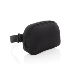 Bolsa tiracolo multiusos de rPET com alça ajustável, capacidade de 1 L cor preto segunda vista