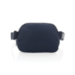 Bolsa tiracolo multiusos de rPET com alça ajustável, capacidade de 1 L cor azul-marinho