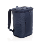 Mochila térmica de rPET com alças ajustáveis, capacidade de 18 L cor azul-marinho terceira vista