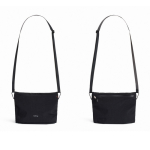 Bolsa tiracolo espaçosa de rPET com alça ajustável 3,5 L Bellroy cor preto segunda vista