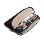 Capa de rPET impermeável com acolchoado de espuma PC 16'' Bellroy cor preto quarta vista