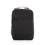 Mochila de rPET com bolso frontal para PC 15'' Swiss Peak cor preto segunda vista