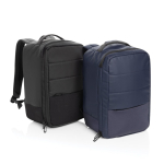 Mochila ecológica organizadora multiusos com interior forrado PC 15'' cor preto vista geral