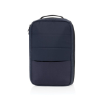 Mochila ecológica organizadora multiusos com interior forrado PC 15'' cor azul-marinho