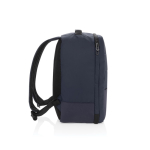 Mochila ecológica organizadora multiusos com interior forrado PC 15'' cor azul-marinho terceira vista