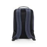 Mochila ecológica organizadora multiusos com interior forrado PC 15'' cor azul-marinho quarta vista