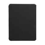 Porta-fólio, capa dura de nogueira, papel 70 g/m2 folhas A4 pautadas cor preto sexta vista