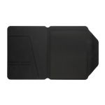 Porta-fólio, capa dura de nogueira, papel 70 g/m2 folhas A4 pautadas cor preto sétima vista
