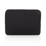 Capa de rPET com forro e bolso frontal Swiss Peak PC 15,6'' cor preto quarta vista