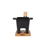 Fondue de cerâmica de gama alta com garantia vitalícia Boska cor preto