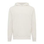 Camisola unissexo, capuz de algodão reciclado 280 g/m2 Iqoniq cor branco-sujo