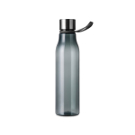 Garrafa para água de rPET com efeito degradé e capacidade de 800 ml cor prateado mate