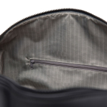 Saco de fim de semana hidrorrepelente com medida de viagem cor preto sexta vista