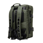 Mochila explorer ecológica com correia de viagem para PC 15,6'' cor verde quarta vista