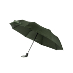 Guarda-chuva dobrável semiautomático de rPET 190T antitempestade Ø112 cor verde