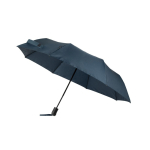 Guarda-chuva dobrável semiautomático de rPET 190T antitempestade Ø112 cor azul-marinho