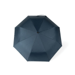 Guarda-chuva dobrável semiautomático de rPET 190T antitempestade Ø112 cor azul-marinho segunda vista