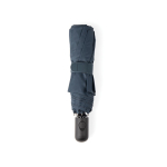 Guarda-chuva dobrável semiautomático de rPET 190T antitempestade Ø112 cor azul-marinho quarta vista