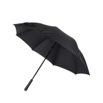 Guarda-chuva dobrável manual antitempestade de tecido pongee 190T Ø120 cor preto