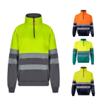 Polar extragrande de poliéster com gola alta 300 g/m2 Velilla varias cores