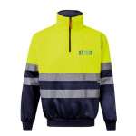 Polar extragrande de poliéster com gola alta 300 g/m2 Velilla vista principal