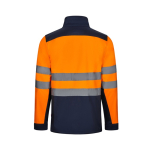 Casaco polar softshell poliéster/elastano extragrande 280 g/m2 Velilla cor cor-de-laranja