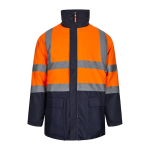 Parka trabalho 4 em 1 poliéster + revestimento 180 g/m2 Velilla cor cor-de-laranja segunda vista