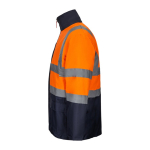 Parka trabalho 4 em 1 poliéster + revestimento 180 g/m2 Velilla cor cor-de-laranja terceira vista