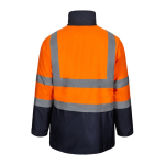 Parka trabalho 4 em 1 poliéster + revestimento 180 g/m2 Velilla cor cor-de-laranja