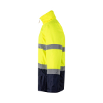 Parka de trabalho extragrande poliéster muito visível 190 g/m2 Velilla cor amarelo terceira vista