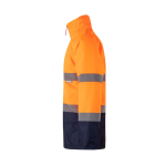 Parka de trabalho extragrande poliéster muito visível 190 g/m2 Velilla cor cor-de-laranja terceira vista