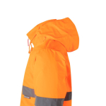 Parka de trabalho extragrande poliéster muito visível 190 g/m2 Velilla cor cor-de-laranja sexta vista