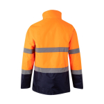 Parka de trabalho extragrande poliéster muito visível 190 g/m2 Velilla cor cor-de-laranja