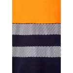 T-shirt de trabalho piqué de algodão/poliéster 150 g/m2 Velilla cor cor-de-laranja quinta vista