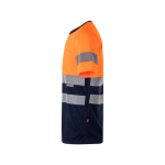 T-shirt trabalho técnica, poliéster alta visibilidade 140 g/m2 Velilla cor cor-de-laranja terceira vista