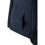 Colete trabalho multibolsos poliéster fecho de correr 120 g/m2 Velilla cor vermelho sétima vista