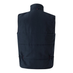 Colete trabalho multibolsos poliéster fecho de correr 120 g/m2 Velilla cor vermelho