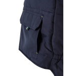 Colete trabalho multibolsos poliéster fecho de correr 120 g/m2 Velilla cor verde sétima vista