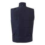 Colete trabalho multibolsos poliéster fecho de correr 120 g/m2 Velilla cor verde